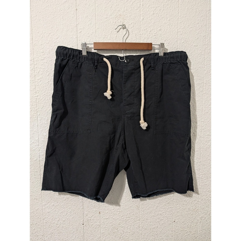 Birdwell Beach Britches, Shorts, Black, Board, Elastic Waist, Button Fly